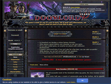 Tablet Screenshot of doomlord.net